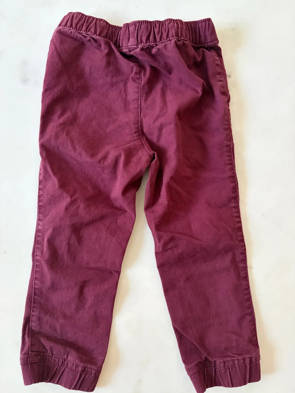GAP Maroon Drawstring Chinos